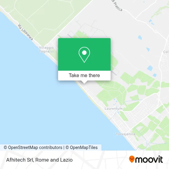 Afhitech Srl map