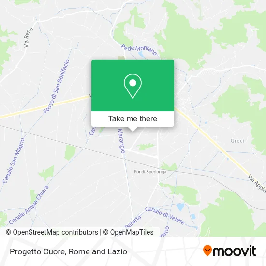 Progetto Cuore map