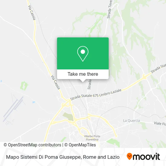 Mapo Sistemi Di Poma Giuseppe map