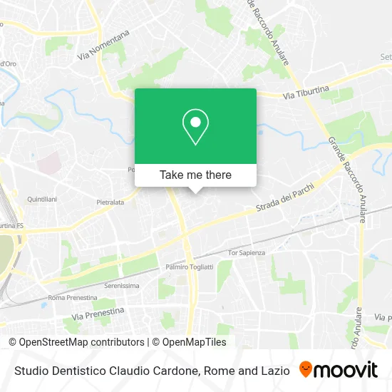 Studio Dentistico Claudio Cardone map