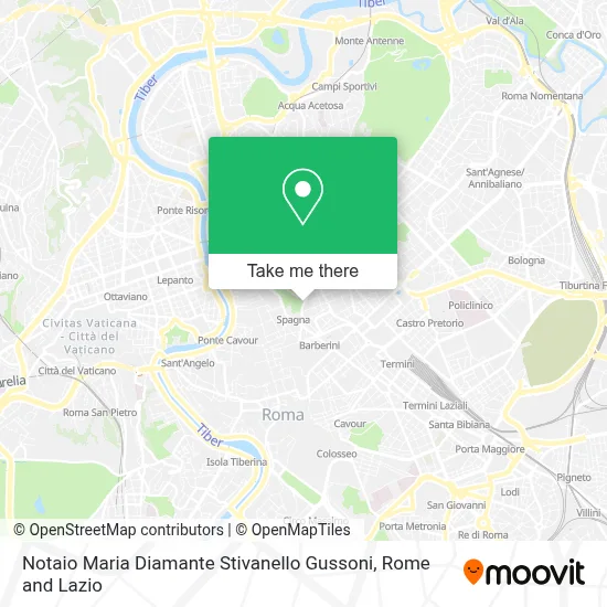 Notaio Maria Diamante Stivanello Gussoni map