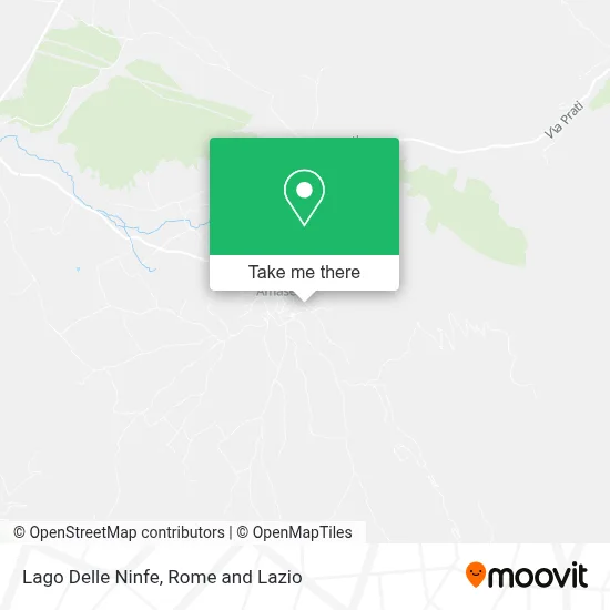 Lago Delle Ninfe map