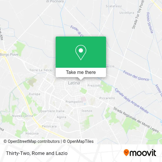 Thirty-Two map