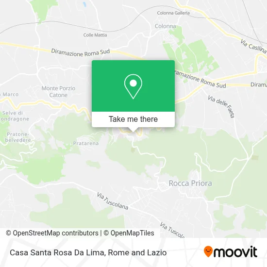 Casa Santa Rosa Da Lima map