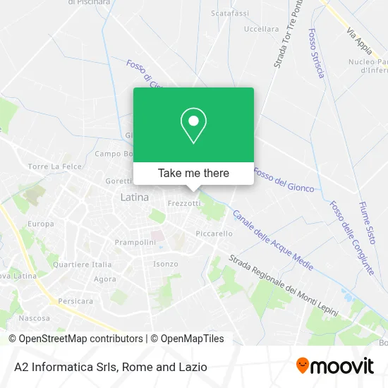 A2 Informatica Srls map