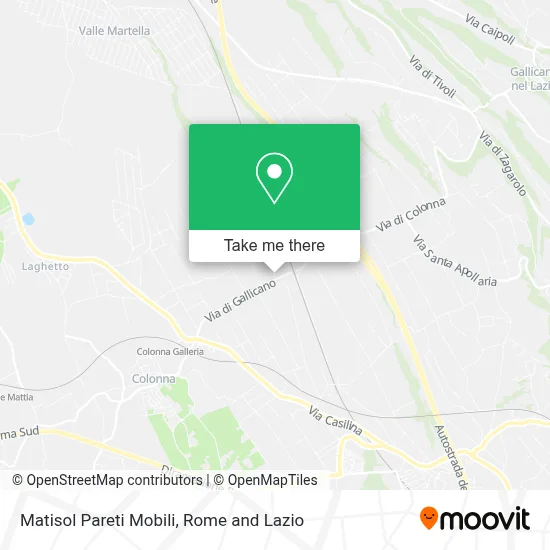 Matisol Pareti Mobili map