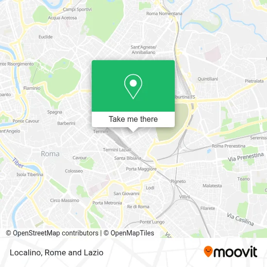Localino map