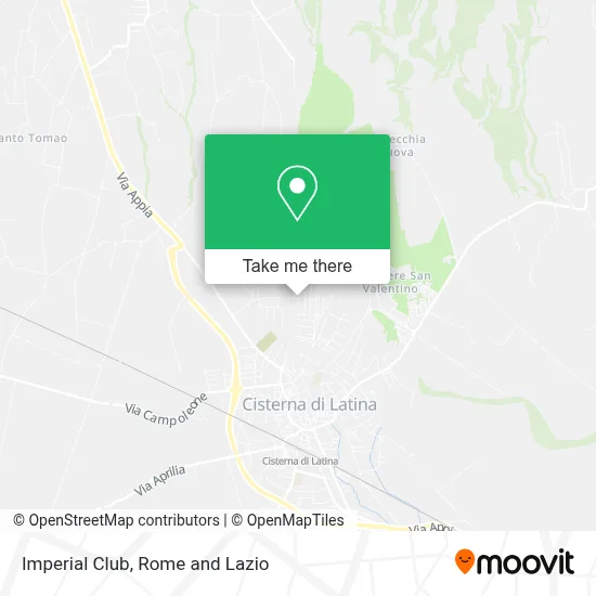Imperial Club map