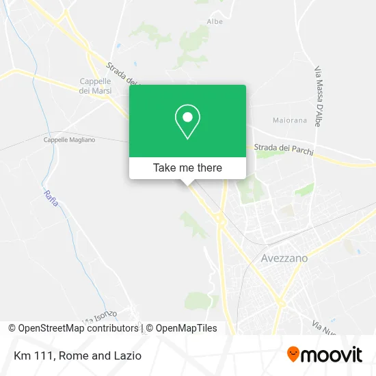 Km 111 map