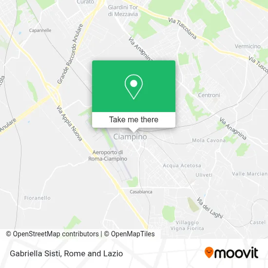 Gabriella Sisti map