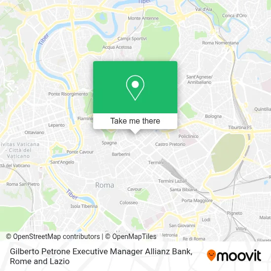 Gilberto Petrone   Executive Manager Allianz Bank map