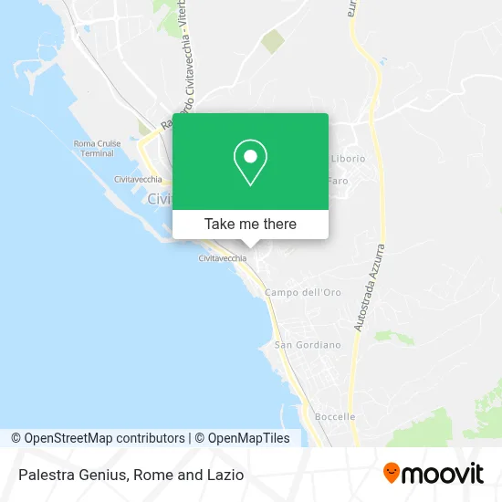 Palestra Genius map