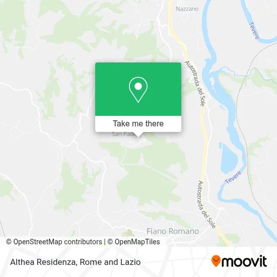 Althea Residenza map