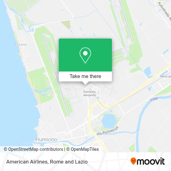American Airlines map