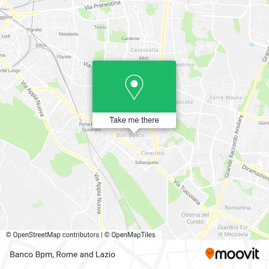 Banco Bpm map