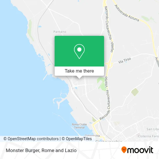 Monster Burger map