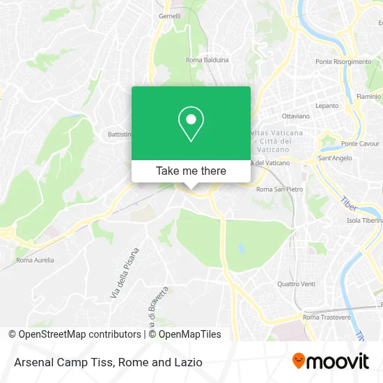Arsenal Camp Tiss map