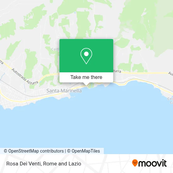 Rosa Dei Venti map