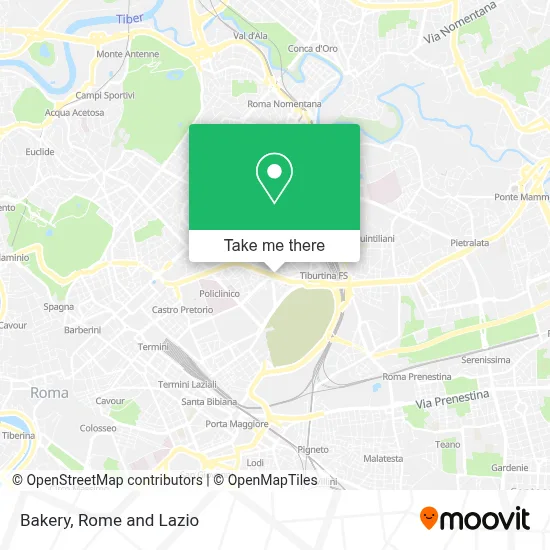 Bakery map
