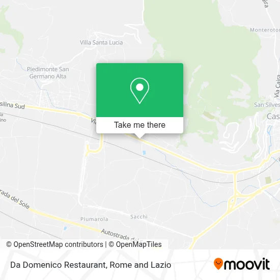 Da Domenico Restaurant map