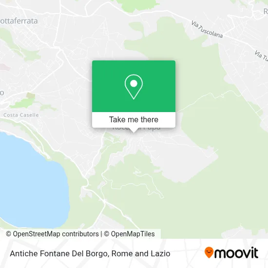Antiche Fontane Del Borgo map