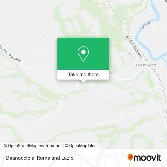 Deanocciola map