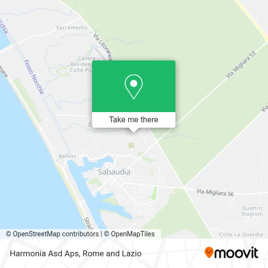 Harmonia Asd Aps map