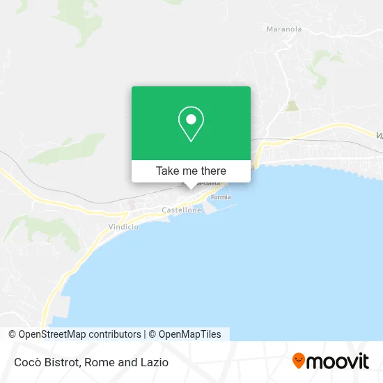 Cocò Bistrot map