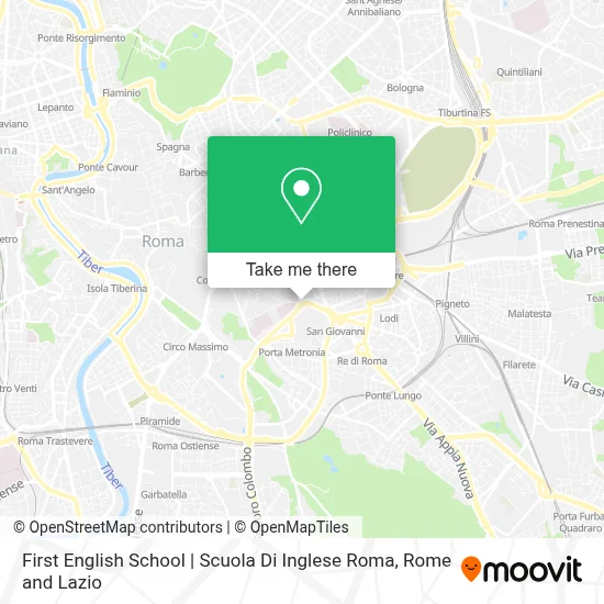 First English School | Scuola Di Inglese Roma map