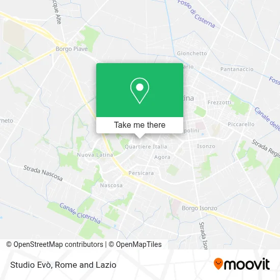 Studio Evò map