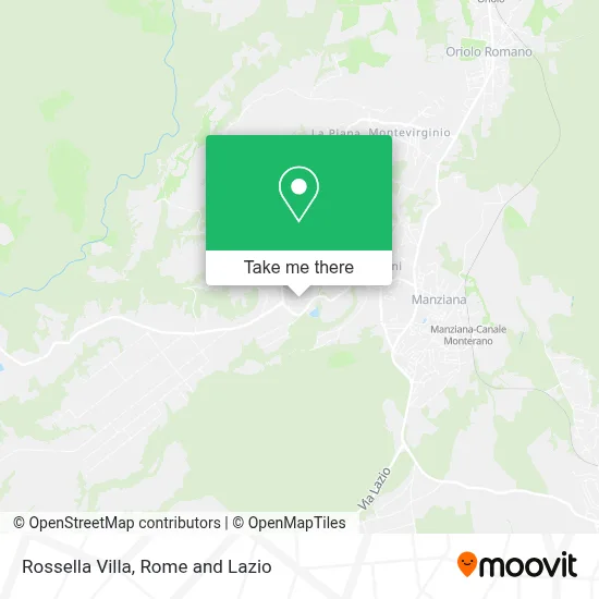 Rossella Villa map