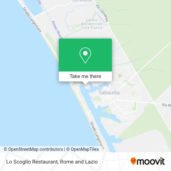 Lo Scoglio Restaurant map