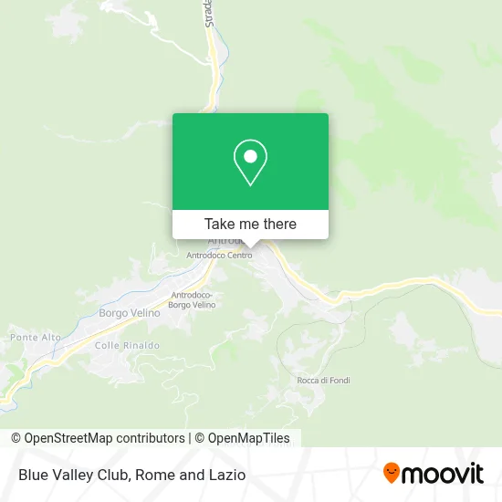 Blue Valley Club map