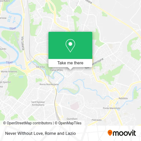 Never Without Love map