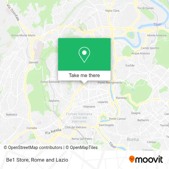 Be1 Store map