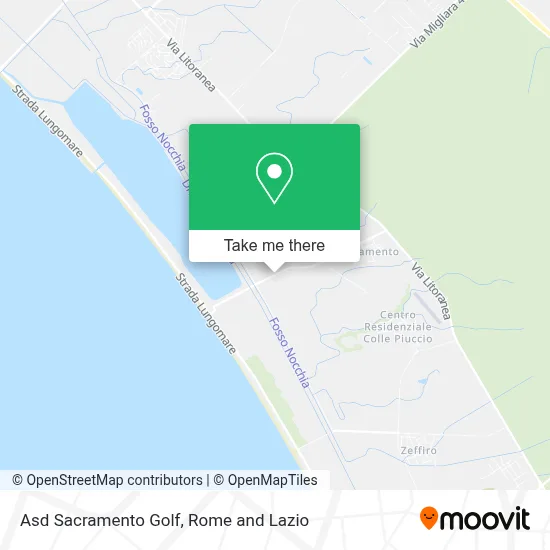 Asd Sacramento Golf map