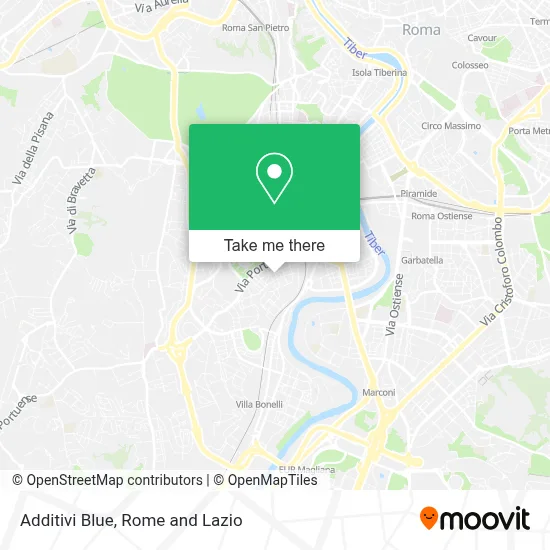 Additivi Blue map