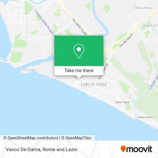 Vasco De Gama map