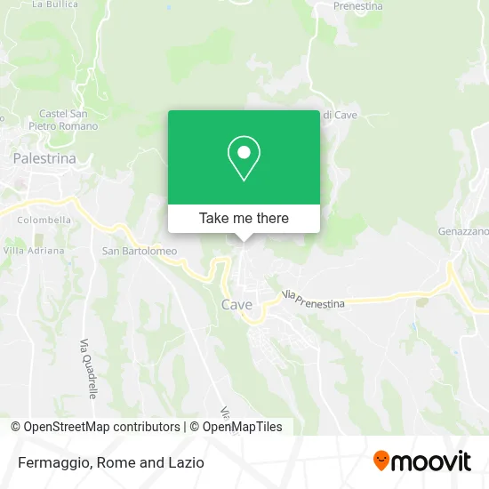 Fermaggio map
