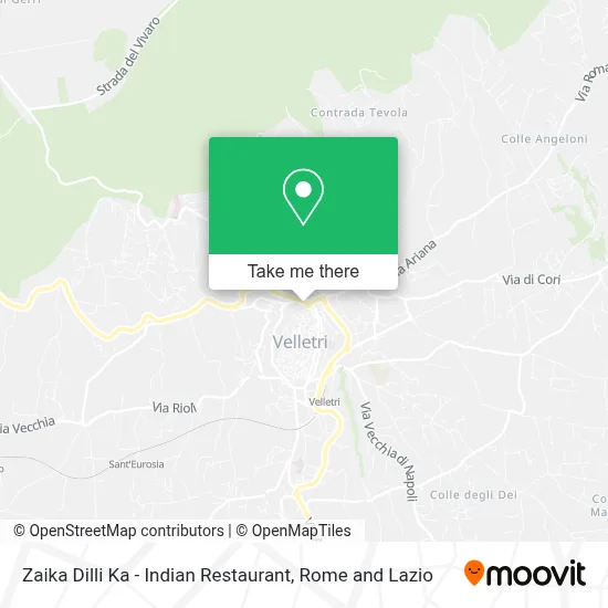 Zaika Dilli Ka - Indian Restaurant map