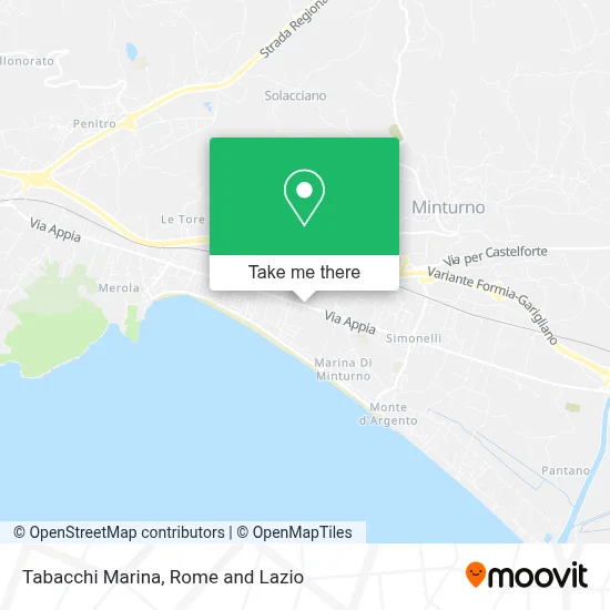 Tabacchi Marina map
