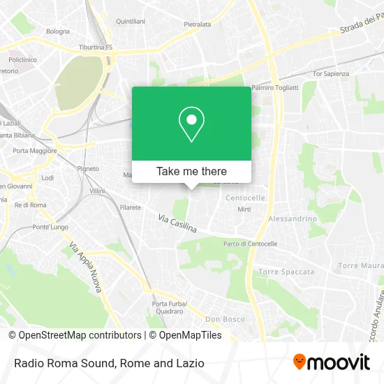 Radio Roma Sound map