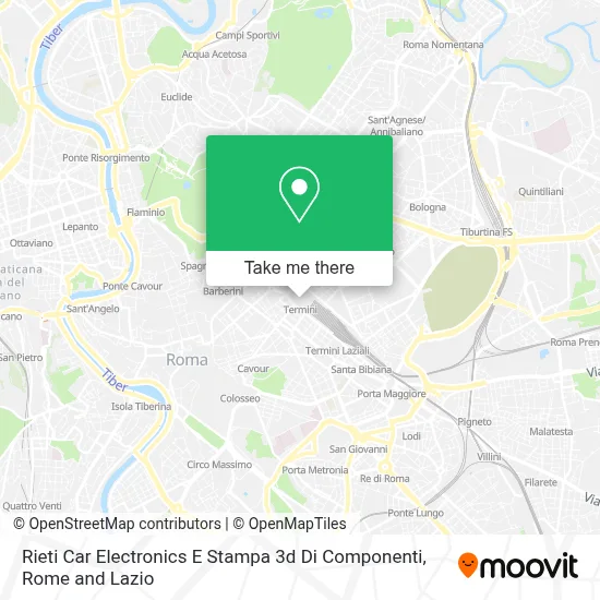 Rieti Car Electronics E Stampa 3d Di Componenti map