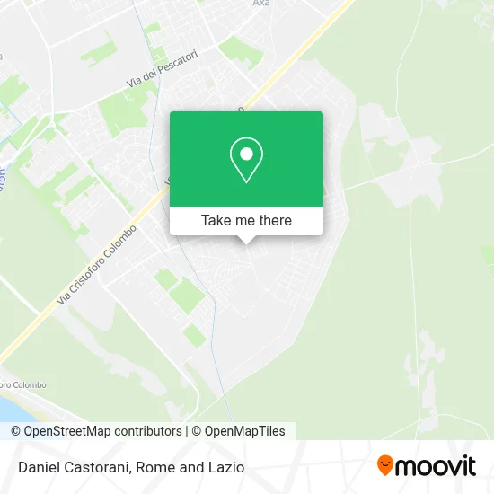 Daniel Castorani map