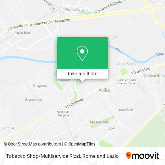 Tobacco Shop / Multiservice Rizzi map