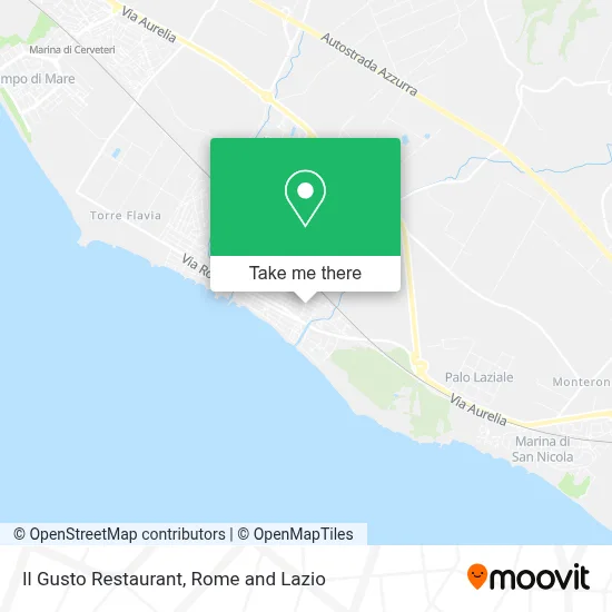 Il Gusto Restaurant map