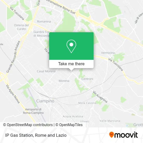 IP Gas Station map