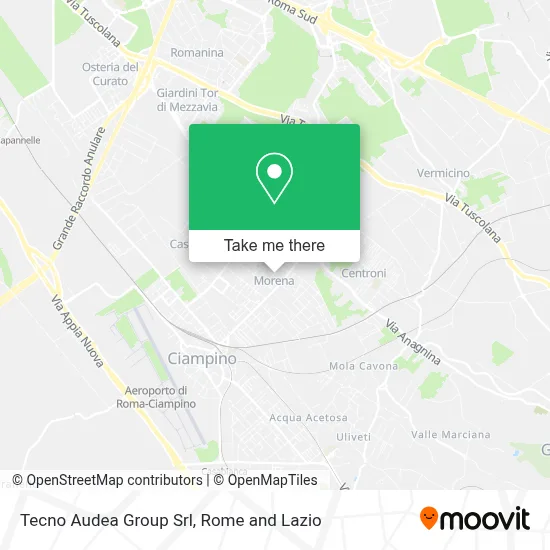 Tecno Audea Group Srl map