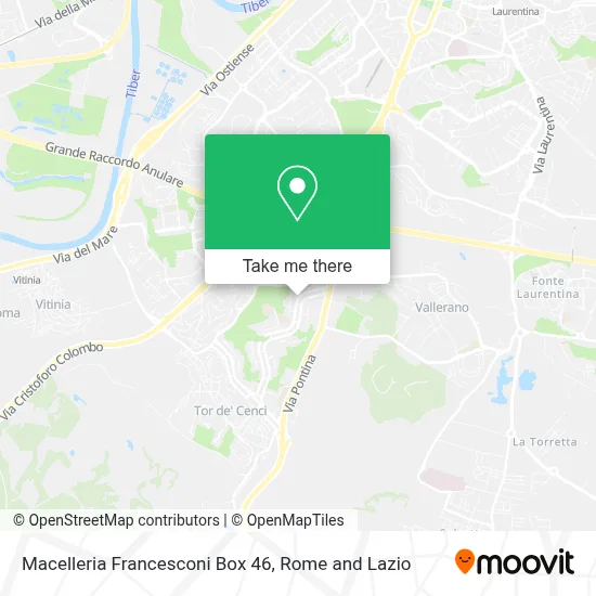 Macelleria Francesconi Box 46 map