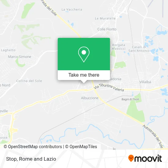 Stop map